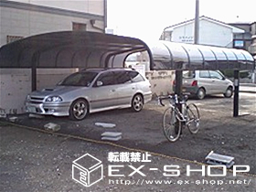 のカーポート テールポートシグマ ワイドタイプ  積雪〜20cm対応 施工例