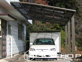 のカーポート ルーフポートシグマ  積雪〜50cm対応 施工例