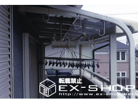 のバルコニー・ベランダ屋根 アルファテラス L型 単体  屋根タイプ  積雪〜20cm対応 施工例