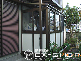 のテラス囲い・サンルーム ほせるんですα F型600タイプ 施工例