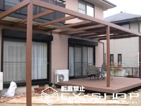 ���Ɍ��_�ˎs�����YKKAP�̃E�b�h�f�b�L ���E�b�h�f�b�L�����r�j�r�^�C�v �{�H��