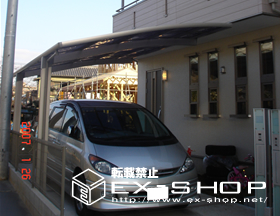 のカーポート カーブポートシグマII  積雪〜20cm対応 施工例