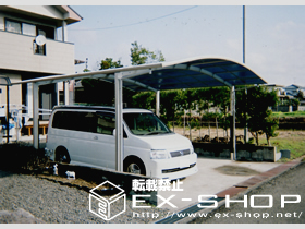 のカーポート レイナツインポート　積雪〜20cm対応 施工例