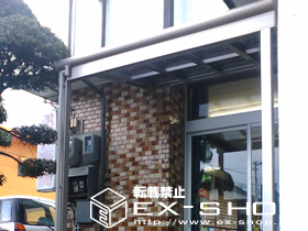 のテラス屋根 セイバーテラス 単体 テラスタイプ  積雪〜100cm対応 施工例