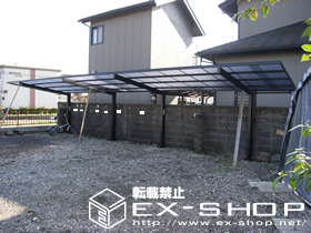 のサイクルポート・駐輪場 サーフポート?　縦連棟 施工例