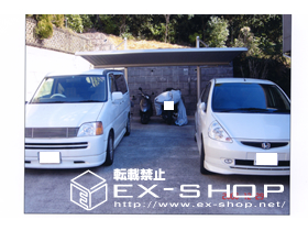 のサイクルポート・駐輪場 バローネ 施工例