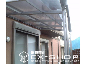 のテラス屋根 アルファテラス F型 単体 テラスタイプ  積雪〜20cm対応 施工例