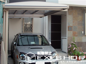 のカーポート キューブポートプラス レギュラー 施工例