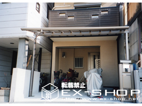 のテラス屋根 アルファテラス F型 単体 テラスタイプ  積雪〜20cm対応 施工例