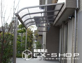 のテラス屋根 ライザーテラス R型 テラスタイプ 積雪〜20cm対応 施工例