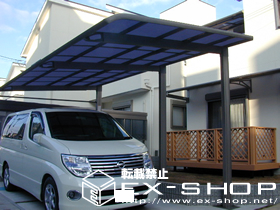 のカーポート レガーナポートシグマ 延長タイプ  積雪〜20cm対応 施工例