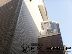 のバルコニー・ベランダ屋根 ライザーテラスR型 単体 屋根タイプ 積雪〜20cm対応 施工例