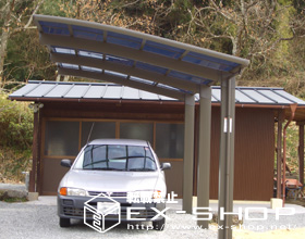 のカーポート レグナスポートシグマ  積雪〜50cm対応 施工例