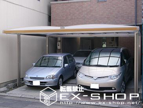 のカーポート キューブポートプラス ワイド 施工例