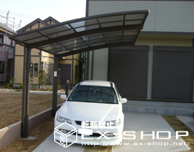 のカーポート カーブポートシグマII  積雪〜20cm対応 施工例