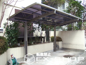 のカーポート カーブポートシグマII  積雪〜20cm対応 施工例