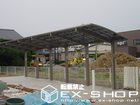 のカーポート レグナスポートシグマ  縦連棟タイプ  積雪〜100cm対応 施工例