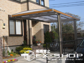 のカーポート キューブポートプラス レギュラー 施工例