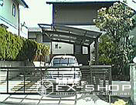 のカーポート カーブポートシグマII  積雪〜20cm対応 施工例