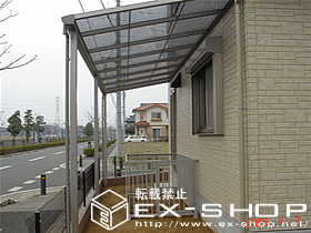 のテラス屋根 セイバーテラス 連棟 テラスタイプ  積雪〜20cm対応 施工例