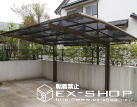 のカーポート カーブポートシグマII  積雪〜20cm対応 施工例