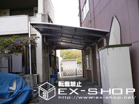 のカーポート ルーフポートシグマ 縦連棟タイプ  積雪〜20cm対応 施工例