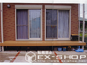 のウッドデッキ リコステージ 施工例