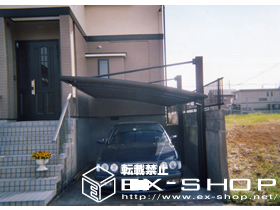 のカーポート クイックポートV型　積雪〜20cm対応 施工例