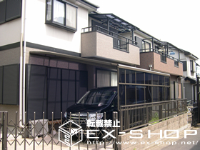 のカーポート ルーフポートシグマ  積雪〜20cm対応 施工例