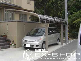 LIXIL リクシル(トステム)のカーポート テールポートシグマ  積雪～20cm対応 施工例