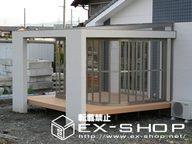 のウッドデッキ リコステージ 施工例