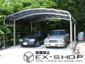 のカーポート レイナキャップツインポート 施工例