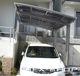 のカーポート カーブポートシグマII  積雪〜20cm対応 施工例