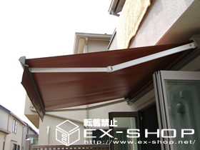 のオーニング・日よけ 彩鳥C型 ボックスタイプ 施工例