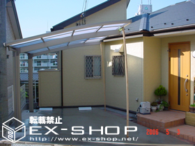 のカーポート カーブポートシグマII  積雪〜20cm対応 施工例