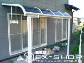 のテラス屋根 アルファテラス RB型 単体 テラスタイプ  積雪〜50cm対応 施工例