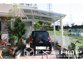 のカーポート カーブポートシグマII  積雪〜20cm対応 施工例