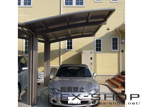 のカーポート カーブポートシグマII  積雪〜20cm対応 施工例