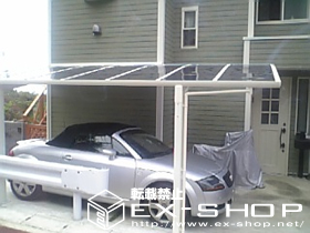 のカーポート カーブポートシグマII  積雪〜20cm対応 施工例