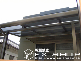 のバルコニー・ベランダ屋根 セイバーテラス 単体  屋根タイプ  積雪〜20cm対応 施工例