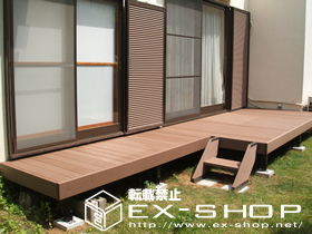 のウッドデッキ リコステージ 施工例