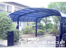 のカーポート テールポートシグマ M合掌タイプ  積雪〜20cm対応 施工例