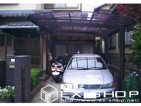 のカーポート キューブポート レギュラー 施工例