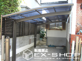 のカーポート カーブポートシグマII  積雪〜20cm対応 施工例