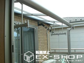 のバルコニー・ベランダ屋根 セイバーテラス 単体  屋根タイプ  積雪〜20cm対応 施工例