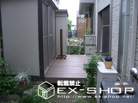 のウッドデッキ リコステージ 施工例