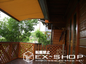 のオーニング・日よけ 彩鳥C型 ボックスタイプ 施工例