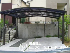 ���Ɍ��_�ˎs�k���LIXIL ���N�V���i�g�X�e���j�̃J�[�|�[�g �J�[�u�|�[�g�V�O�}II  ���C�h�^�C�v  �ϐ�`20cm�Ή� �{�H��