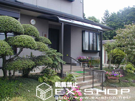 のテラス屋根 アルファテラス RB型 単体 テラスタイプ  積雪〜50cm対応 施工例