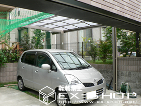 のカーポート キューブポート レギュラー 施工例